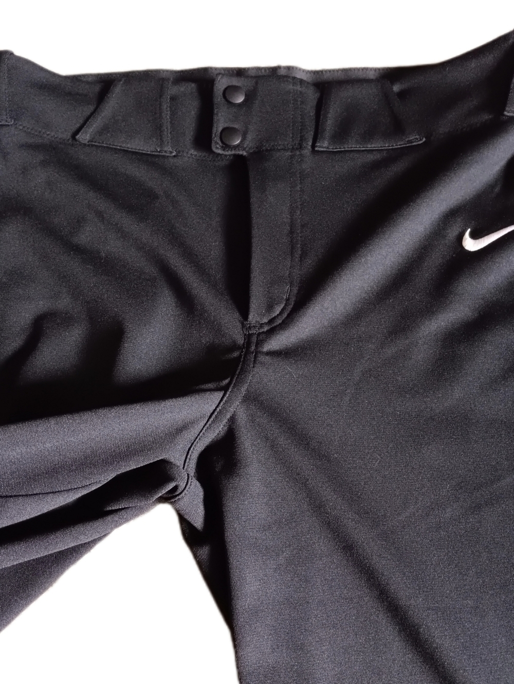 🖤 Nike Vapor Team Engineered Baseball Pants Black Mens Medium Full Length M - Picture 8 of 11